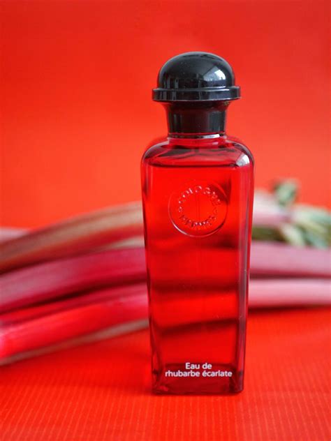 hermes rhabarber eclat|eau de rhubarbe ecarlate.